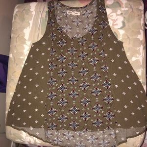 Wallflower tank top size M